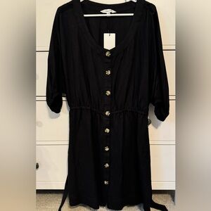 Linen shirt dress, size 10 (Australian size 14), NWT